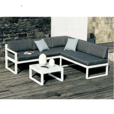 China Large Modern Colmar Garden Beach Outdoor Beach Sofa Set With Custom Table Furniture for sale