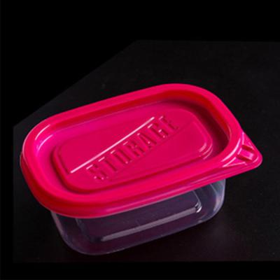 China Good Quality Low Price Food Maids Plastic Lunch Boxes 483ml Lunch Box Disposable Fast Food Takeaway Plastic Takeout Boxes for sale