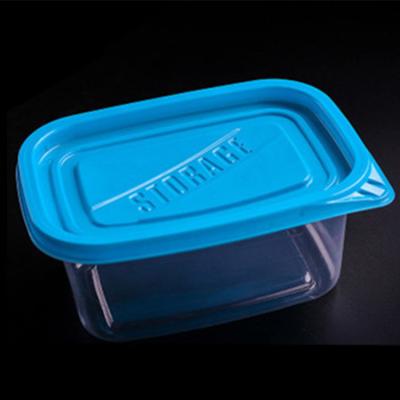 China 1500ml Microwavable Disposable Rectangular Meal To Go Compartment Disposable Take Away Plastic Take Out Box Fast Food Containers for sale