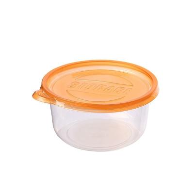 China New Design PP Food Storage Packaging Box Eco-friendly Plastic Disposable Restaurant Takeout Containers 739ml for sale