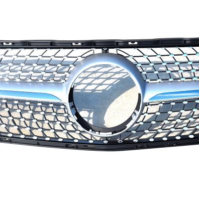 China Updarade Car To Racing Style Dimond Grill Luxury Front For Mercedes For Benz Car Grill For GLA X156 2014-2016 for sale