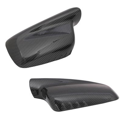 China Original Carbon Look Pattern OEM Style Rear View Side Mirror Cover Caps For BMW 3 7 Series E46 E65 E66 E67 Carbon Fiber Model for sale