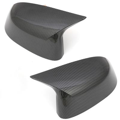 China M Style Rear View Side Mirror Cover Caps Carbon Look For BMW X3 G01 X4 X5 G05 X6 G06 2018 2019 2020 Carbon Fiber Models for sale