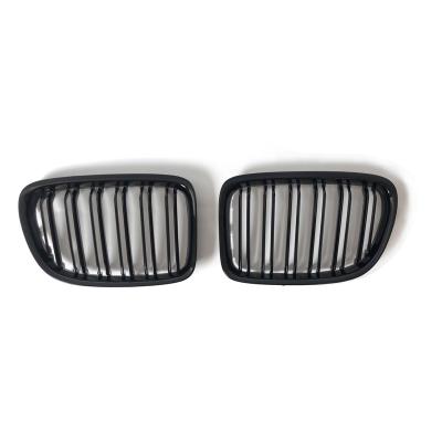 China High Quality And Dedicate Fitment For BMW E84 X1 Front Grill Bumper Kidney Racing Hood M-color Double Slat For 2009-2016 Auto Accessories Car Accessories for sale