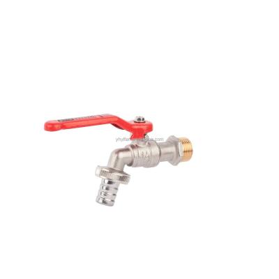 China YF-82905 Modern LIRLEE VALVE LEVER TYPE WATER TAP RED HANDLE TAP for sale