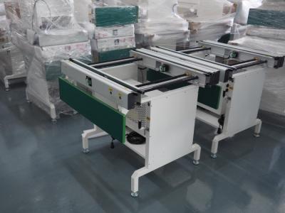 China 50mm Standard PTC inspection conveyor with Obstruct Cylinders for sale