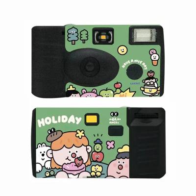 China Factory Wholesale PROFESSIONAL 35mm Film Disposable Camera With Flash Build In 36exp Color Film And Alkaline Battery With Customized Color BO for sale