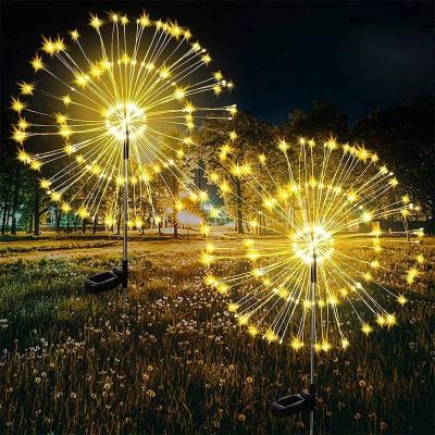 China Sun Christmas Lights Can Outdoor Garden Smoke Lanterns Copper Wire String Landscape Lights Pedestrian Walkway Backyard Christmas Decoration Party for sale