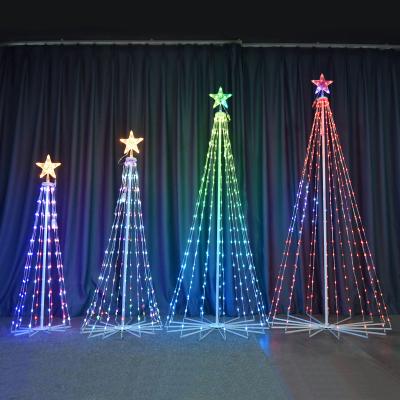 China Christmas Lights Led Christmas Decorations Color Light Tree Holiday Lighting Outdoor Indoor Outdoor Reception Wedding for sale