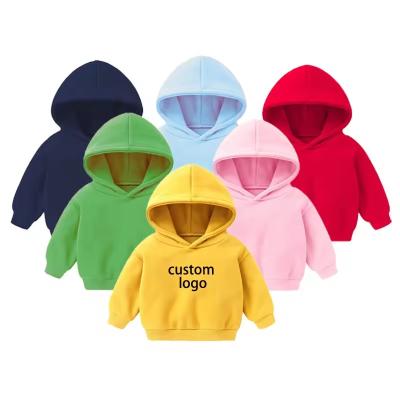 China Breathable New Custom Logo Design Children Pullover Blank Plain French Terry Printed Baby Kids boy's Hoodies boys hoodies & sweatshirts for sale