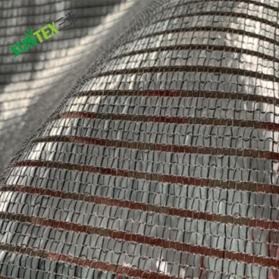 China Agricultural SUN SHADE Silver Shade Mesh Agriculture Net Aluminum Shade Aluminum Reflective Silver Shade Net 75% Woven Sunshade Net for sale