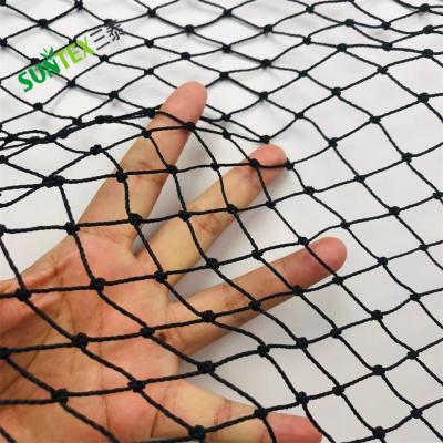 China Fruit Garden Agriculture Farm Knotted Anti Bird Netting Birds Nets For Vinyards Knot Bird Net Plastic Knitted Bird Net Nylon for sale