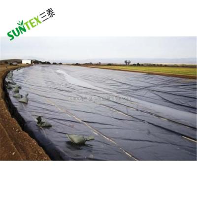 China Agricultural Water Soluble Storage Tank Liner Black Pond Liner HDPE Pond Liner for sale