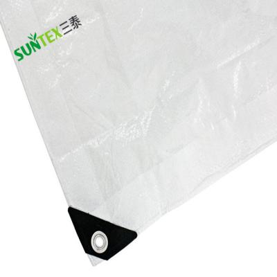 China China factory made white tarpaulin cover for 4x4 truck waterproof tarpaulin in standard size for sale