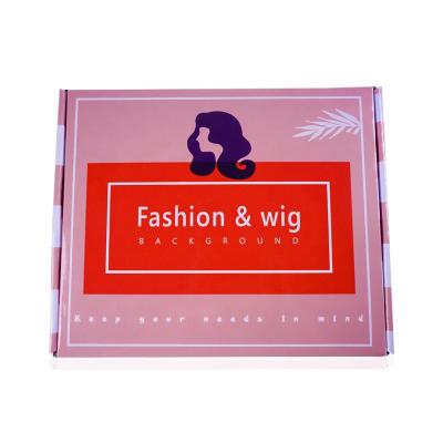 China Recyclable Modern Customized Packaging Personalized Paper Boxes Wig Boxes for sale