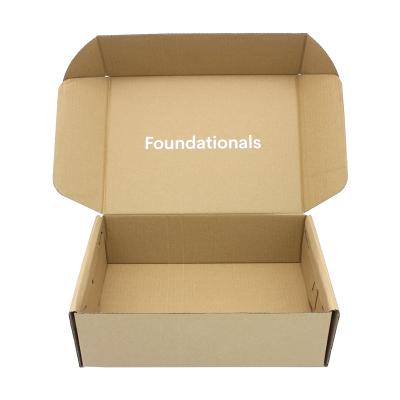 China Recyclable Custom Biodegradable Packaging Clothing Box Ad Boxes With Logo for sale