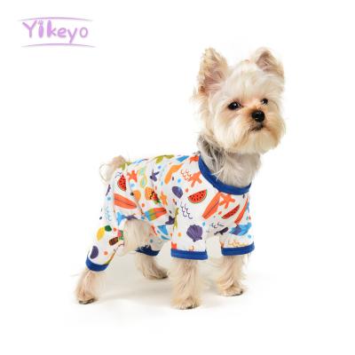 China Wholesale Popular Fashion Accessories Cute T-shirt Polyester Coats Luxury Small And Medium Dog Pet Clothes Hot Designer Tank Top for sale