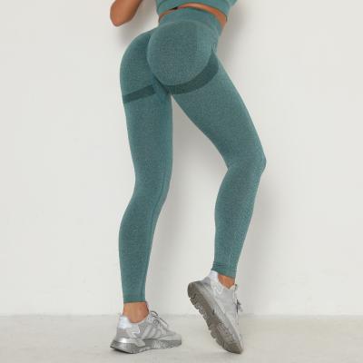 China Breathable Women Butt Lift Soft Workout Legging Gym Fitness Yoga Pants Seamless Activewear Butt Leggings Crac! crack! for sale