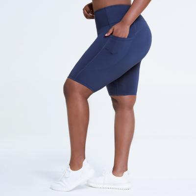 China Plus Size Breathable Gym High Waist Women Yoga Fitness Butt Lift Short Quick Dry Leggings With Pockets for sale