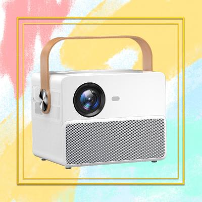 China Pico Factory custom logo M8 Mini Smart Projector 3d 4k led video projector with wifi and Beamer for sale