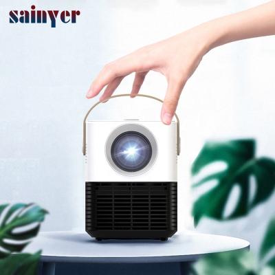 China Pico Sainyer L7 100 ANSI Lumens RGB LED Laser Full HD 3D Portable Home Theater Mini Projector for sale