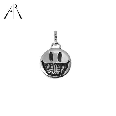 China Fashionable Neo-Gothic Style Smiley Pendant Punk Necklace Neo-Gothic Chain Necklace Personality for sale