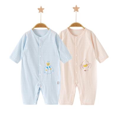 China High Quality Custom Baby Romper Pajamas 100% Cotton Newborn Baby Clothes for sale