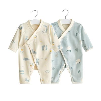 China Cozy Baby Clothes Baby Clothes Spring Long Sleeve Cotton Romper Cartoon Pajamas For 0-6 Months Newborn Baby Rompers for sale