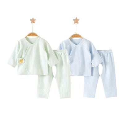 China 2022 Newborn Baby Clothing Set Wholesale Newborn Baby Anti-Shrink Comfortable Suit Spring Clothes for sale