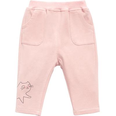 China China manufacturer latest design infant anti-pilling pants knitted color gray pants for sale