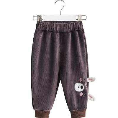 China Chinese manufacturer anti-pilling custom made comfortable baby knitted pants knitted plain pants for sale