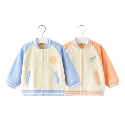 China Chinese suppliers anti-shrink springs and autumn children's clothing cardigans baby sleeve children's coats for sale