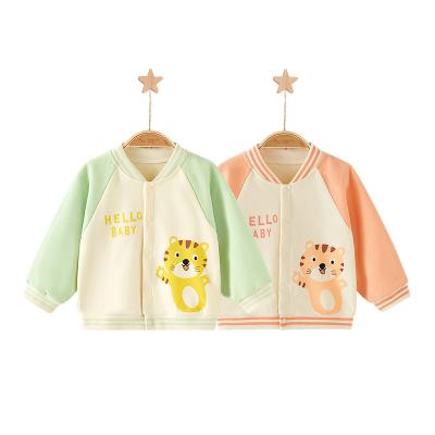 China Wholesale Soft Viable Pattern Winter Cartoon Shell Collar Baby Kid Warm Coat for sale