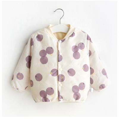 China Children anti-shrink stitched jacket cotton jacket down cotton factory direct sale wholesale newborn baby clothes for sale