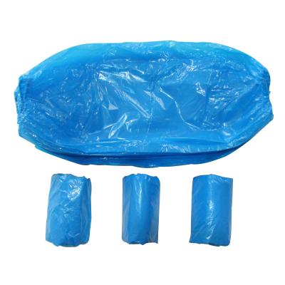 China Disposable Plastic Sleeve Cover Food Grade Waterproof Household Cleaning Arm Sleeves HDPE Plastic Blue White for sale