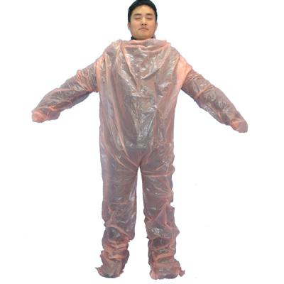 China Women Physiotherapy Full Body Sauna EUROPEAN Clear Plastic Sweat Suit for sale