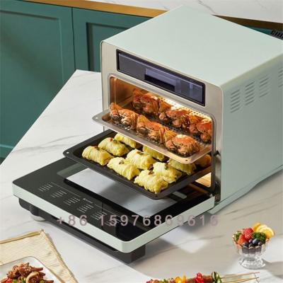 China Commercial Desktop Multi-Function Steam Oven Three-Layer Air Fryer All-in-One Steam Machine for sale