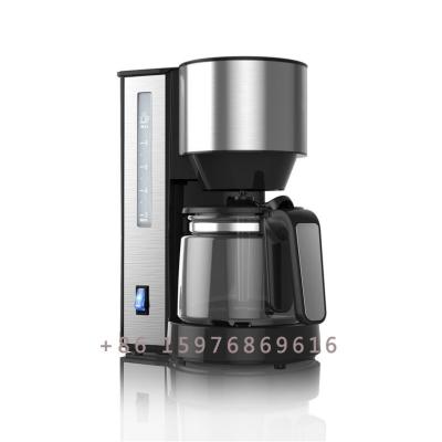 China Semi Automatic Mini Office Hotel Room Office Drip Tea Coffee Maker Machine Electric Restaurant Coffee Maker Electric Drip Espresso Coffee Maker for sale