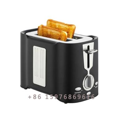 China Black Household 220V 750W Electric Household Maker Automatic Toast Bread Machine for sale