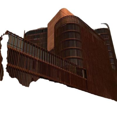 China Steel wall panel or Corten steel structure buidling steel building hotel for sale