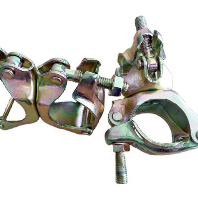 China Pressed Contemporary SGS Swivel Double Clamps Scaffolding Coupler Types for sale