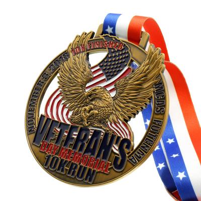 China Custom America Europe Medals Wholesale America USA Medal for sale