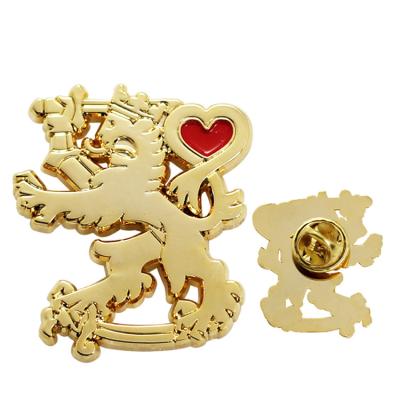 China New Desgin Custom Hard Enamel Pin For Clothes Enamel Pin Europe Manufacturer for sale