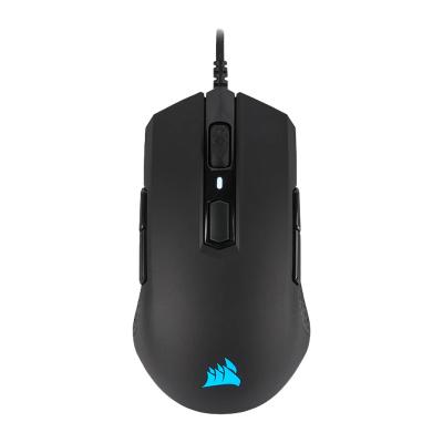 China Brand New Genuine Gaming Computer Mouse Wired Home Office E-sports Game M55 RGB Dedicated PRO Black Wired Mouse for sale