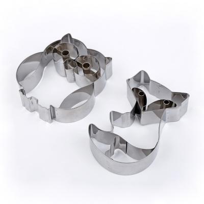 China Stainless Steel Sustainable Animal Shaped Cookie Cutter for sale