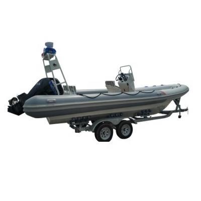 China PVC Rowing Boat For Fishing Norway Eco-friendly Designed Rigid Aluminum Hull Rib Boat 7.2m For Sale for sale