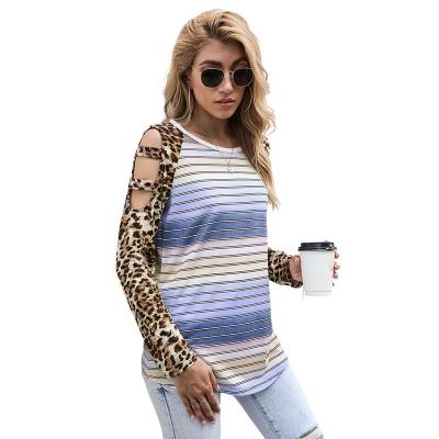 China Custom Wholesale Anti-Wrinkle Long Sleeve T-Shirt For Women Tops for sale