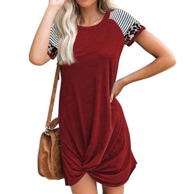 China Anti-Wrinkle Sale Spring Hollow T-shirt Plain V-Neck T-shirt Women's New Short Sleeve Hot Summer Dress/Summer Solid Color V-neck T-shirt for sale