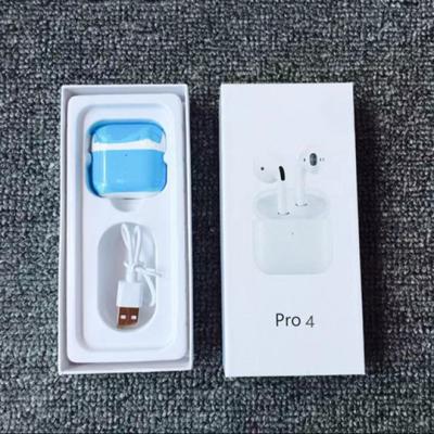 China 2021 Top Selling Product 2021 Pro 4 TWS Wireless Headphones Air 4 Mini Earbuds Pro 4 With Charging Case for sale