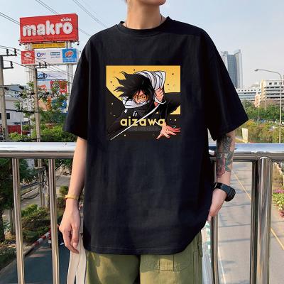 China Anti-wrinkle Japan Anime My Hero Academia Manga O-Neck Shorts Sleeve Summer Manga Himiko Toga Shigaraki Tomura Dabi Eyes Loose Casual T-Shirts for sale